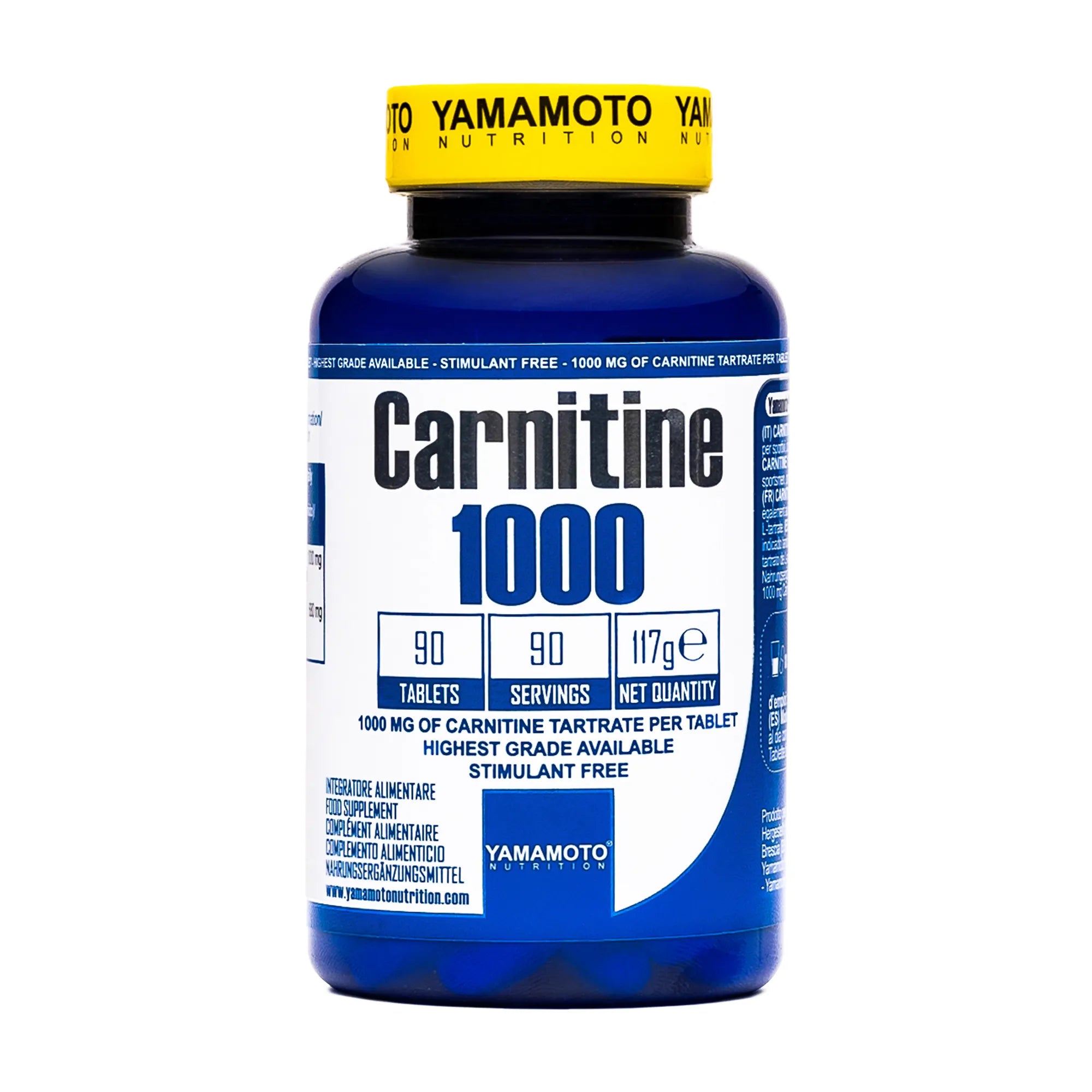 Yamamoto Nutrition Carnitine 1000 90 Kapseln