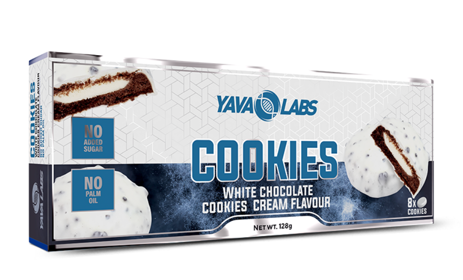 Yava Labs Cookies with White Chocolate