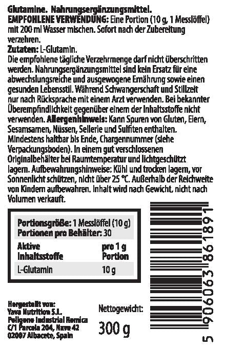 Yava Labs Glutamine